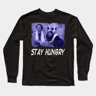 Muscles in Motion Stay Fit, Stay Fashionable with Hungry Movie Tees Long Sleeve T-Shirt